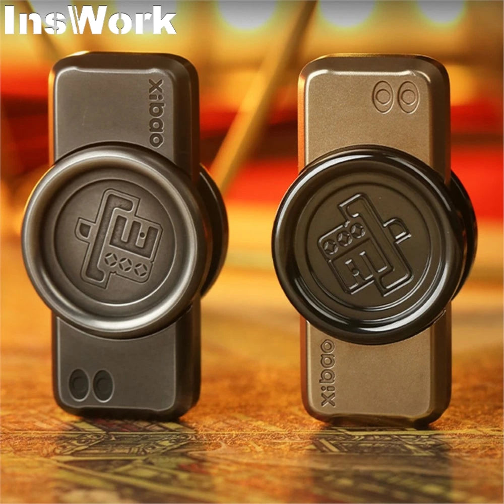 Zirconium Alloy EDC Fidget Spinner – Precision CNC Machined Stress Relief Toy for Adults
