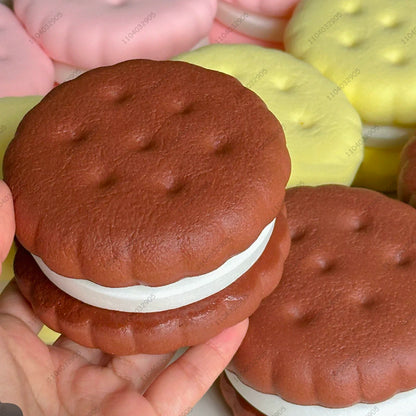 Irresistibly Soft Cookie Squishy – Triple Layer Stress Relief Toy for Instant Calm