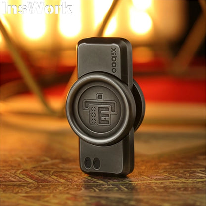 Zirconium Alloy EDC Fidget Spinner – Precision CNC Machined Stress Relief Toy for Adults
