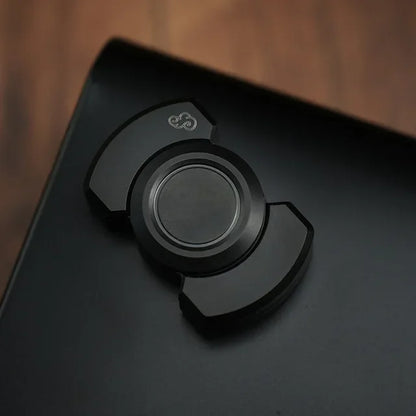 Mini Magnetic Slider Fidget – Transformable EDC Metal Spinner Push Card for Anxiety & Focus