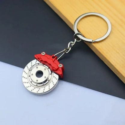 Mini Alloy Car Wheel Rim Keychain – Perfect Gift for Car Enthusiasts
