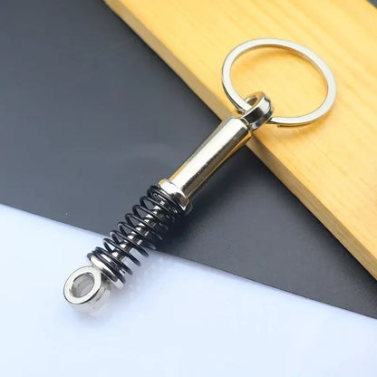 Mini Alloy Car Wheel Rim Keychain – Perfect Gift for Car Enthusiasts
