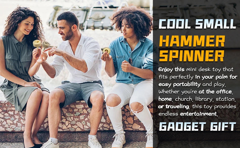 Alloy Fingertip Gyro Spinner – Premium Metal Fidget Toy for Stress and Anxiety Relief