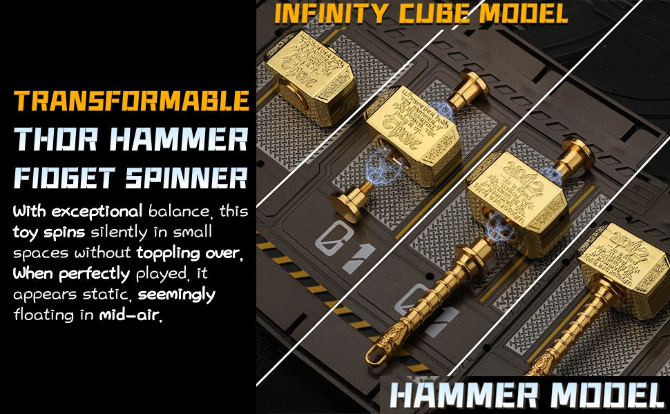 Alloy Fingertip Gyro Spinner – Premium Metal Fidget Toy for Stress and Anxiety Relief