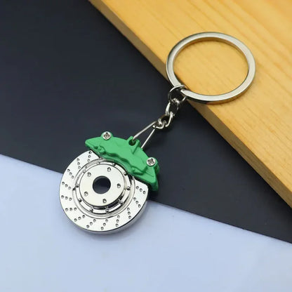 Mini Alloy Car Wheel Rim Keychain – Perfect Gift for Car Enthusiasts