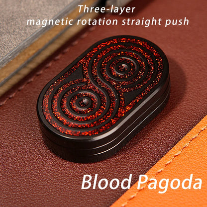 EDC push-slide type metal stress-relieving toys, supplementary tools for hyperactivity disorder, adult stress-relieving toys