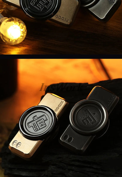 Zirconium Alloy EDC Fidget Spinner – Precision CNC Machined Stress Relief Toy for Adults