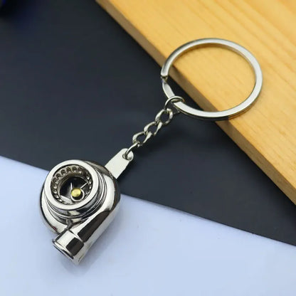 Mini Alloy Car Wheel Rim Keychain – Perfect Gift for Car Enthusiasts