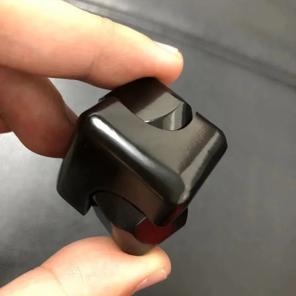 Portable Metal Cube Fidget Spinner – 360° Rotating Stress Relief Toy for Adults & Teens