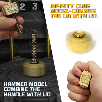 Alloy Fingertip Gyro Spinner – Premium Metal Fidget Toy for Stress and Anxiety Relief