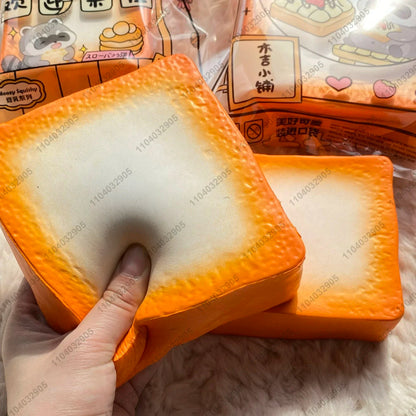 Bakery-Themed Squishy Toy – Soft, Slow Rebound Toast for Stress & Anxiety Relief