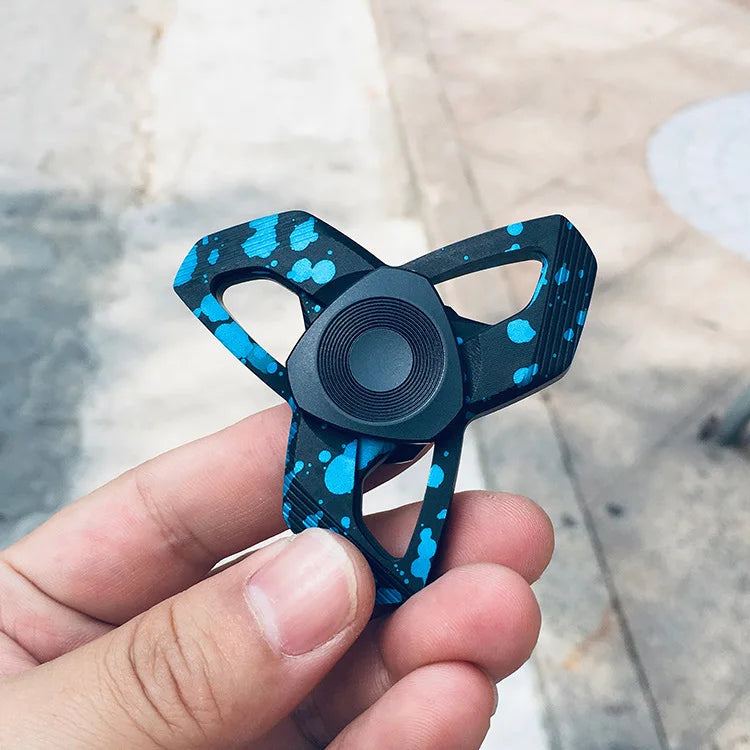CKFSL Premium Metal EDC Hand Spinner – High-End Fingertip Gyro for Stress Relief & Focus