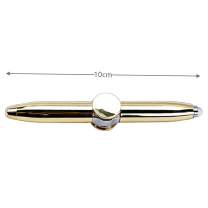 3-in-1 Gyro Pen with LED Light – Writing, Spinning & Stress Relief in One